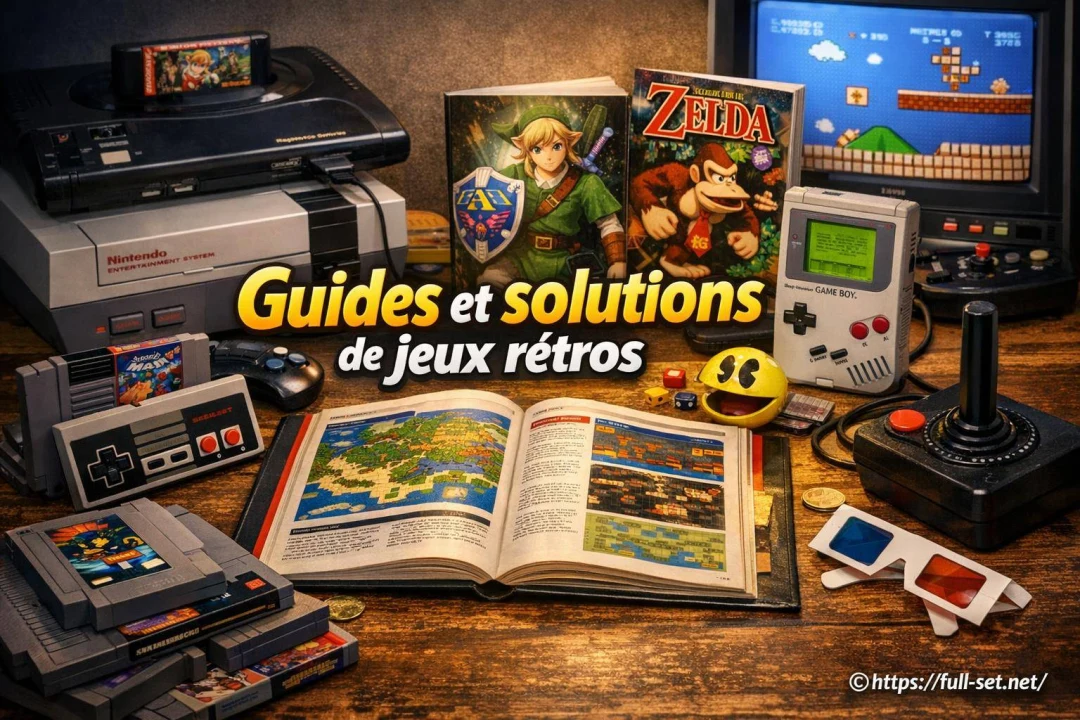 Guides et solutions de jeux rétros