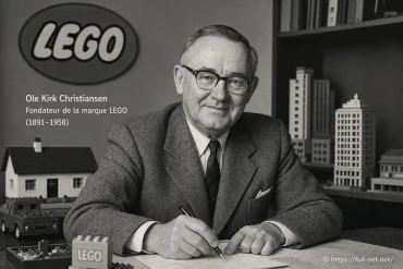 Qui est le créateur de la marque LEGO ?