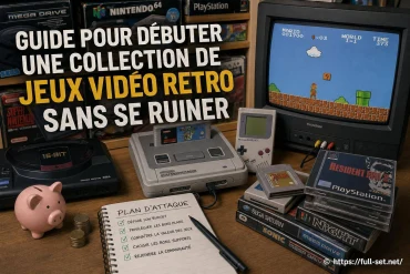 Guide pour débuter une collection de jeux vidéo rétro sans se ruiner
