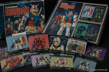 Carddass Gundam : les séries cultes pour collectionner rétro