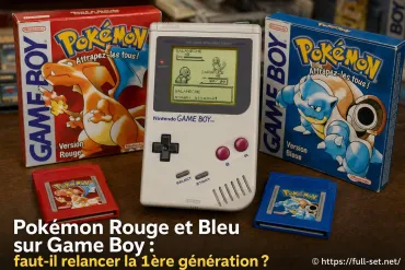 Pokémon rouge et bleu sur Game Boy : faut-il relancer la première génération ?
