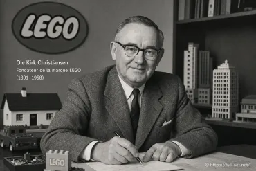 Qui est le créateur de la marque LEGO ?