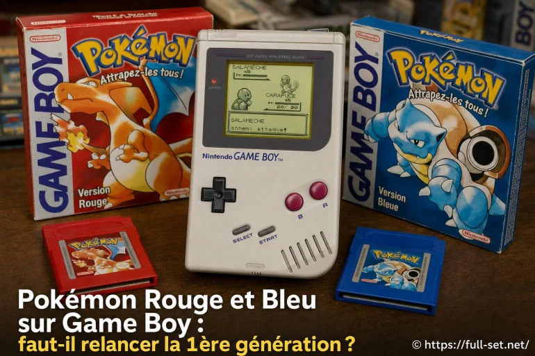 Pokémon rouge et bleu sur Game Boy : faut-il relancer la première génération ?