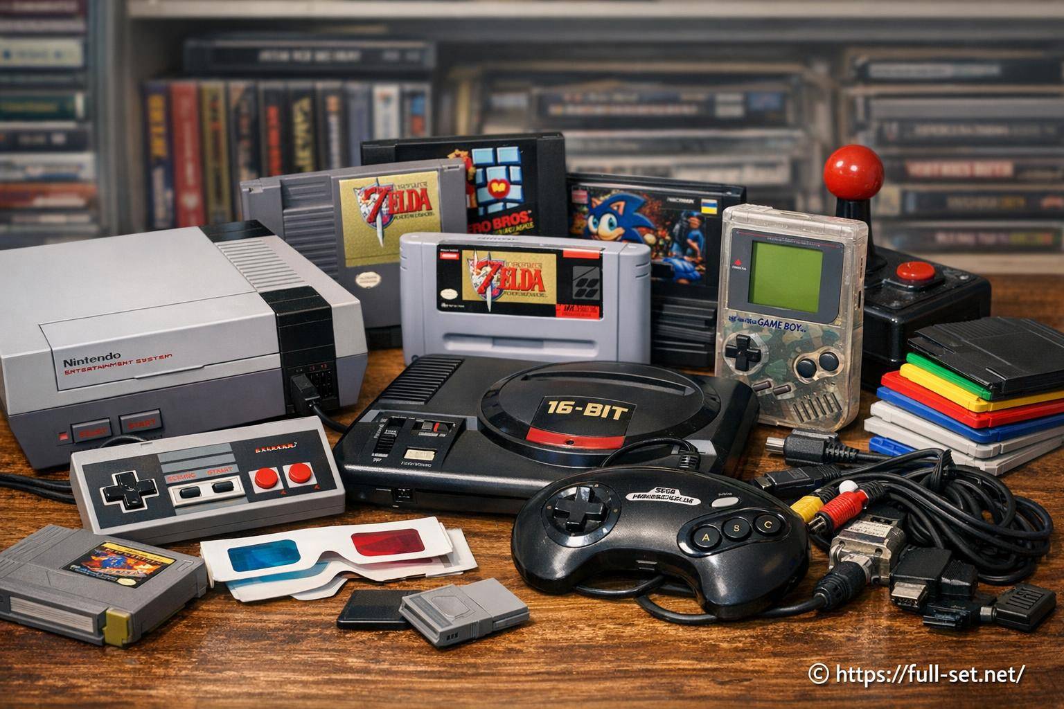 Matériel, accessoires et hardware rétrogaming