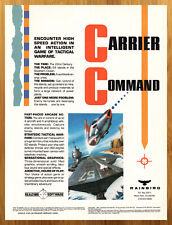 Covers Carrier Command commodore64