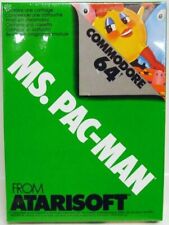 Covers Ms. Pac-Man commodore64