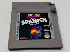Covers InfoGenius Productivity Pak: Berlitz Spanish Translator gameboy