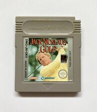 Covers Jack Nicklaus Golf gameboy