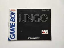 Covers Lingo gameboy