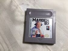 Covers Madden 97 gameboy