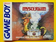 Covers Mysterium gameboy