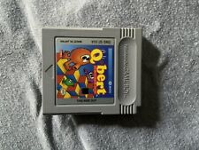 Covers Q*bert for Game Boy gameboy