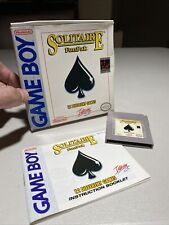Covers Solitaire FunPak gameboy