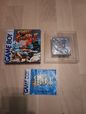 Covers Street Fighter II gameboy