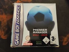 Covers Premier Manager 2004-2005 gameboyadvance