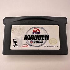 Covers Madden NFL 2004 gameboyadvance