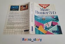 Covers Maze Hunter 3D mastersystem_pal