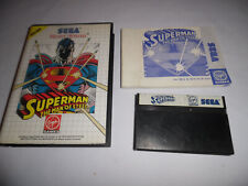 Covers Superman : The Man of Steel mastersystem_pal
