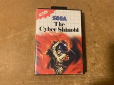 Covers The Cyber Shinobi mastersystem_pal
