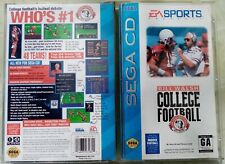 Covers Bill Walsh College Football megacd