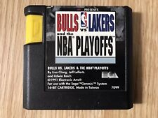 Covers Bulls vs Lakers and the NBA Playoffs megadrive_pal