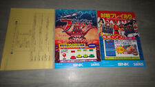 Covers Quiz King of Fighters neogeo