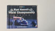 Covers Nigel Mansell