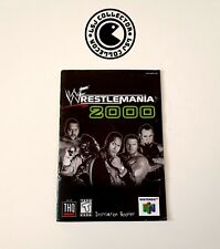 Covers WWF WrestleMania 2000 nintendo64