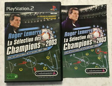 Covers Roger Lemerre : la sélection des champions 2003 ps2_pal