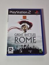 Covers The History Channel : Great Battles of Rome ps2_pal
