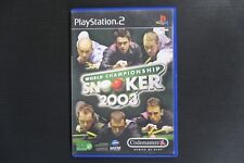 Covers World Championship Snooker 2003 ps2_pal
