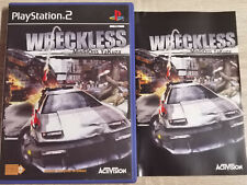 Covers Wreckless : Missions Yakuzas ps2_pal