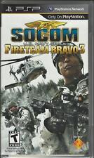 Covers SOCOM: US Navy Seals - Fireteam Bravo 3 psp