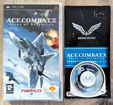 Covers Ace Combat X: Skies of Deception psp