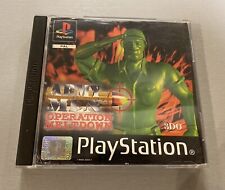 Covers Army Men: Operation Meltdown psx