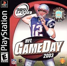 Covers NFL GameDay 2003 psx