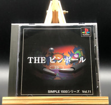 Covers Simple 1500 Series Vol. 11: The Pinball 3D psx