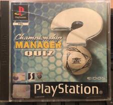 Covers Championship Manager Quiz psx