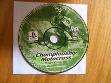 Covers Championship Motocross featuring Ricky Carmichael psx