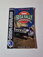 Covers Sega Rally Championship saturn