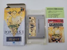 Covers Populous II: Trials of the Olympian Gods snes