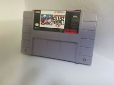 Covers Bill Walsh College Football snes
