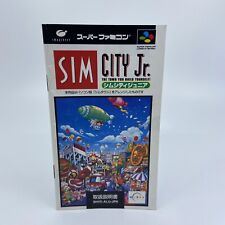 Covers SimCity Jr. snes