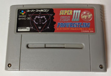 Covers Super Fire Pro Wrestling 3 Easy Type snes