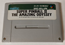 Covers Super Pinball II: Amazing Odyssey snes