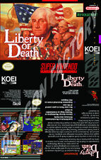 Covers Liberty or Death snes