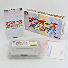 Covers Numbers Paradise snes