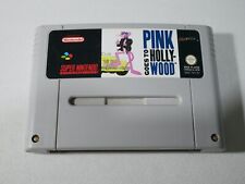 Covers Pink Goes to Hollywood snes