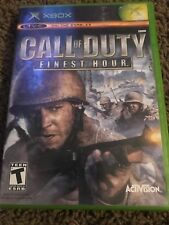Covers Call of Duty: Finest Hour xbox