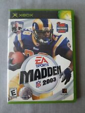 Covers Madden NFL 2003 xbox